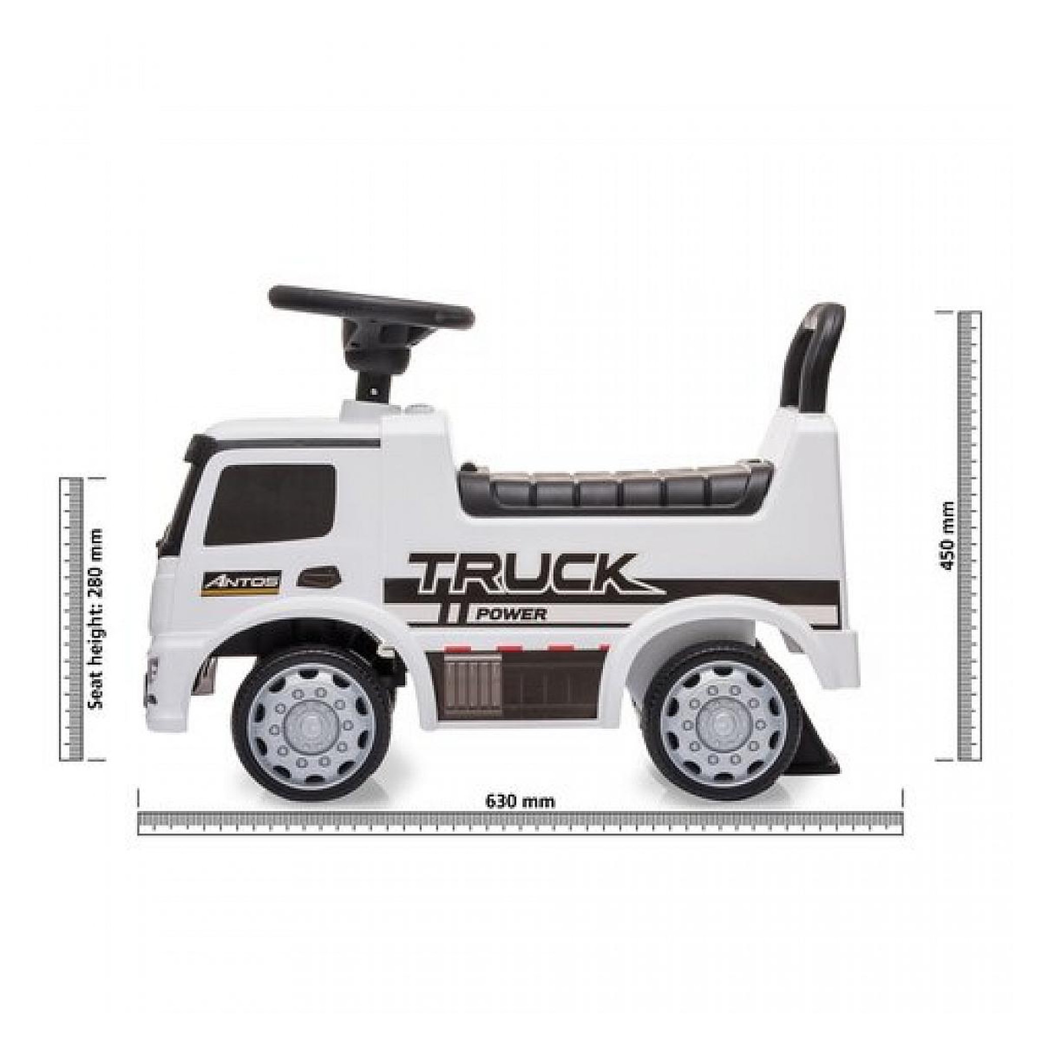 Voir la diapositive 5 : Jamara Push-Car Mercedes-Benz Antos blanc