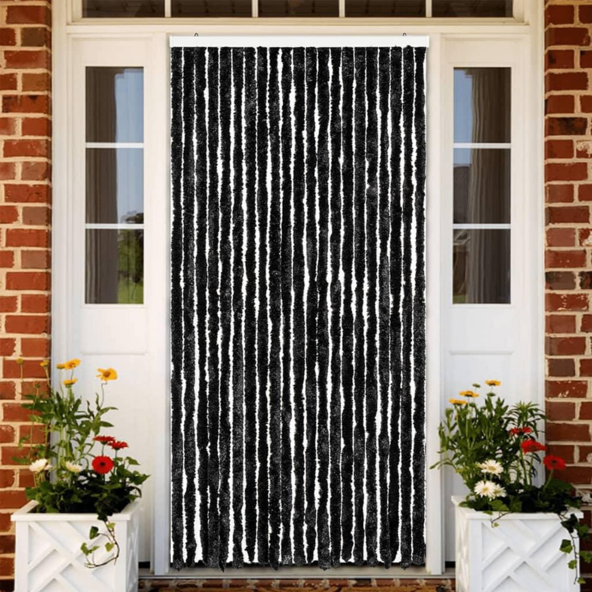 VIDAXL Moustiquaire Anthracite 90x220 cm Chenille