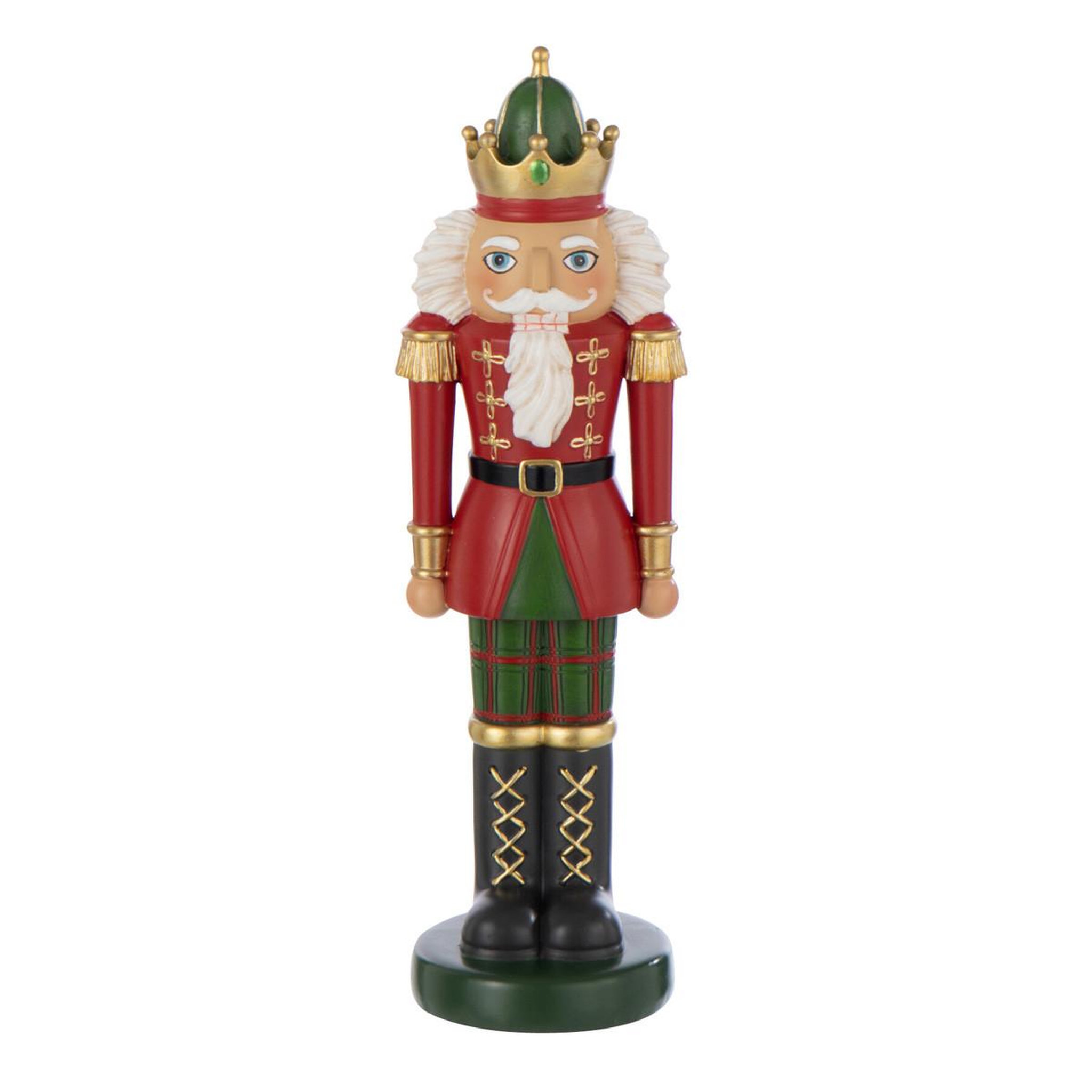 J-LINE Casse-noisette déco  christmas  28cm multicolore