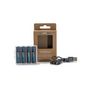 Voir la diapositive 3 : PALE BLUE Pile rechargeable USB AA (LR06)
