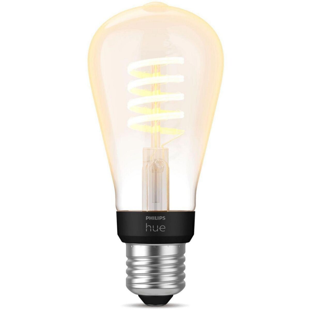 Philips Ampoule LED connectée HUE White Ambiance E27 7W Filament