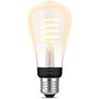 Voir la diapositive 4 : Philips Ampoule LED connectée HUE White Ambiance E27 7W Filament