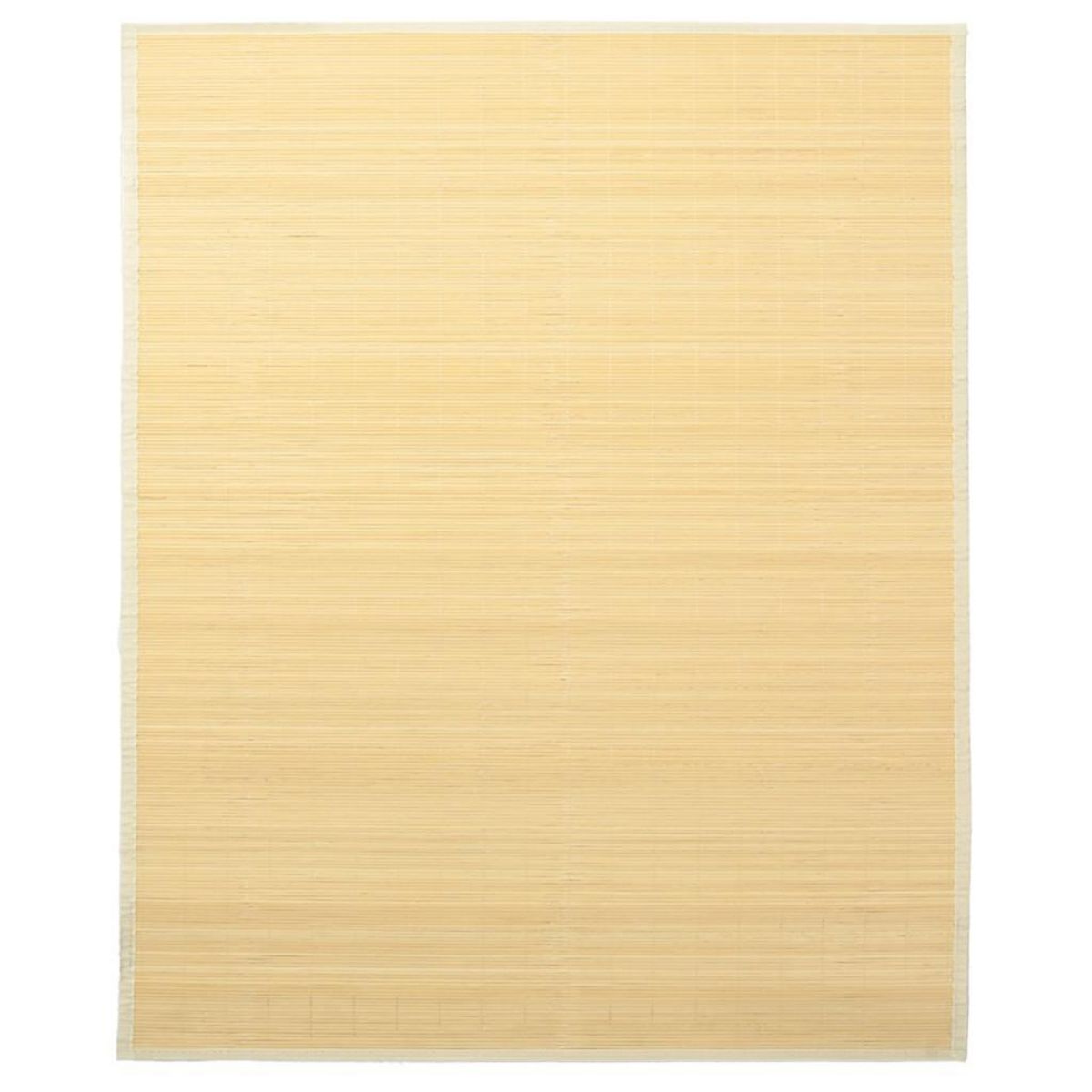 VIDAXL Tapis en bambou 160x230 cm Naturel