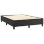 Voir la diapositive 4 : VIDAXL Cadre de lit sans matelas noir 140x190 cm similicuir