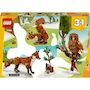 Voir la diapositive 2 : LEGO Jeu de construction LEGO Les Animaux de la Forêt - Renard Roux