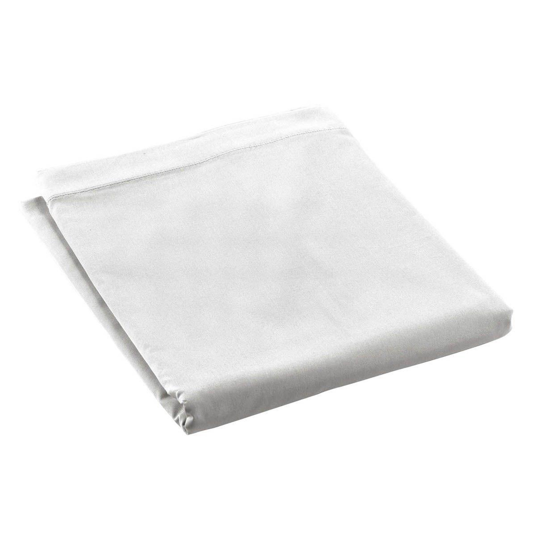 Voir la diapositive 4 : Douceur d'Intérieur Drap Plat  Percaline  240x300cm White