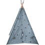 Voir la diapositive 1 : ATMOSPHERA FOR KIDS Tipi Déco Enfant à 5 Pieds avec Pompons Argent