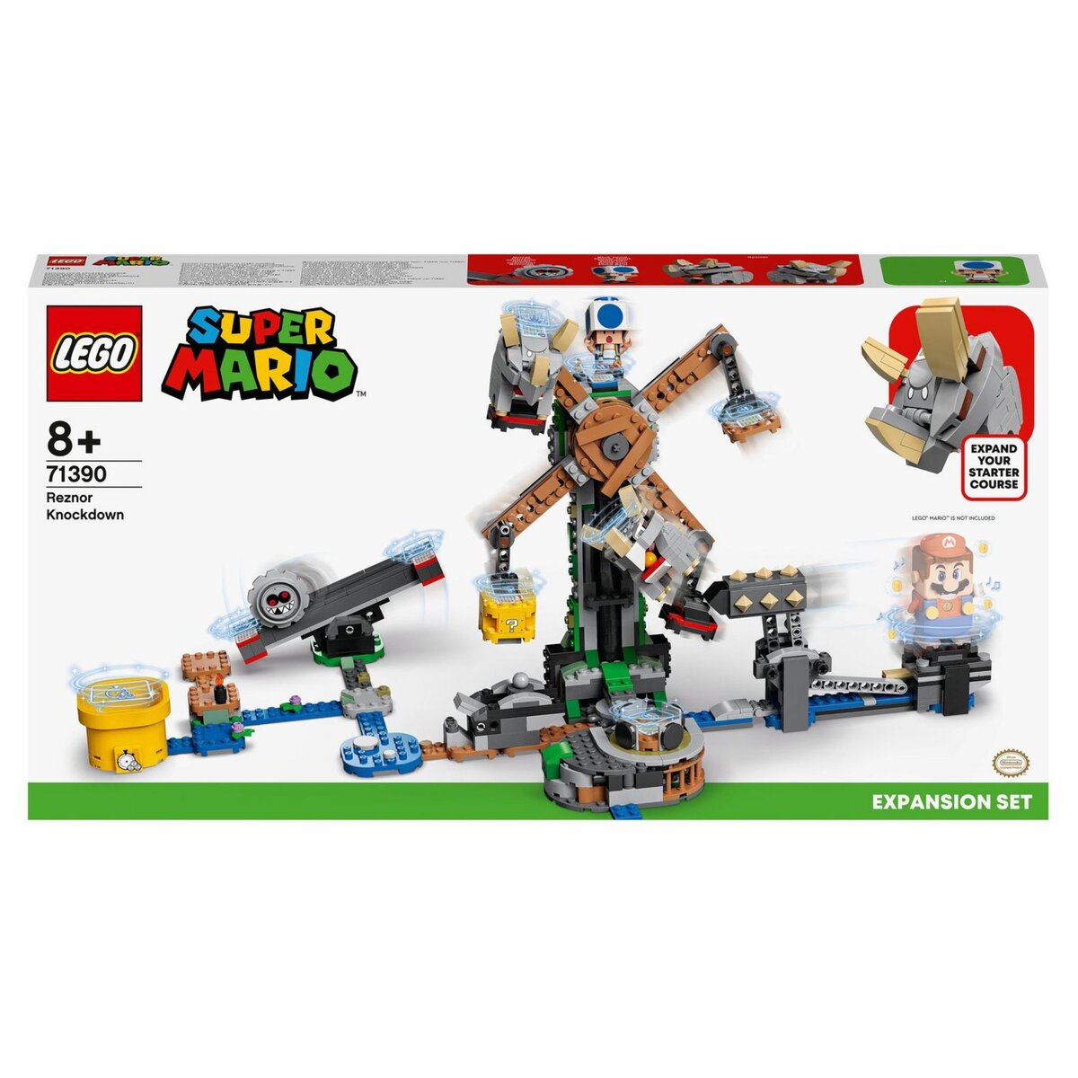 LEGO Super Mario 71390 Ensemble d'extension La destruction des Reznors dès 8 ans
