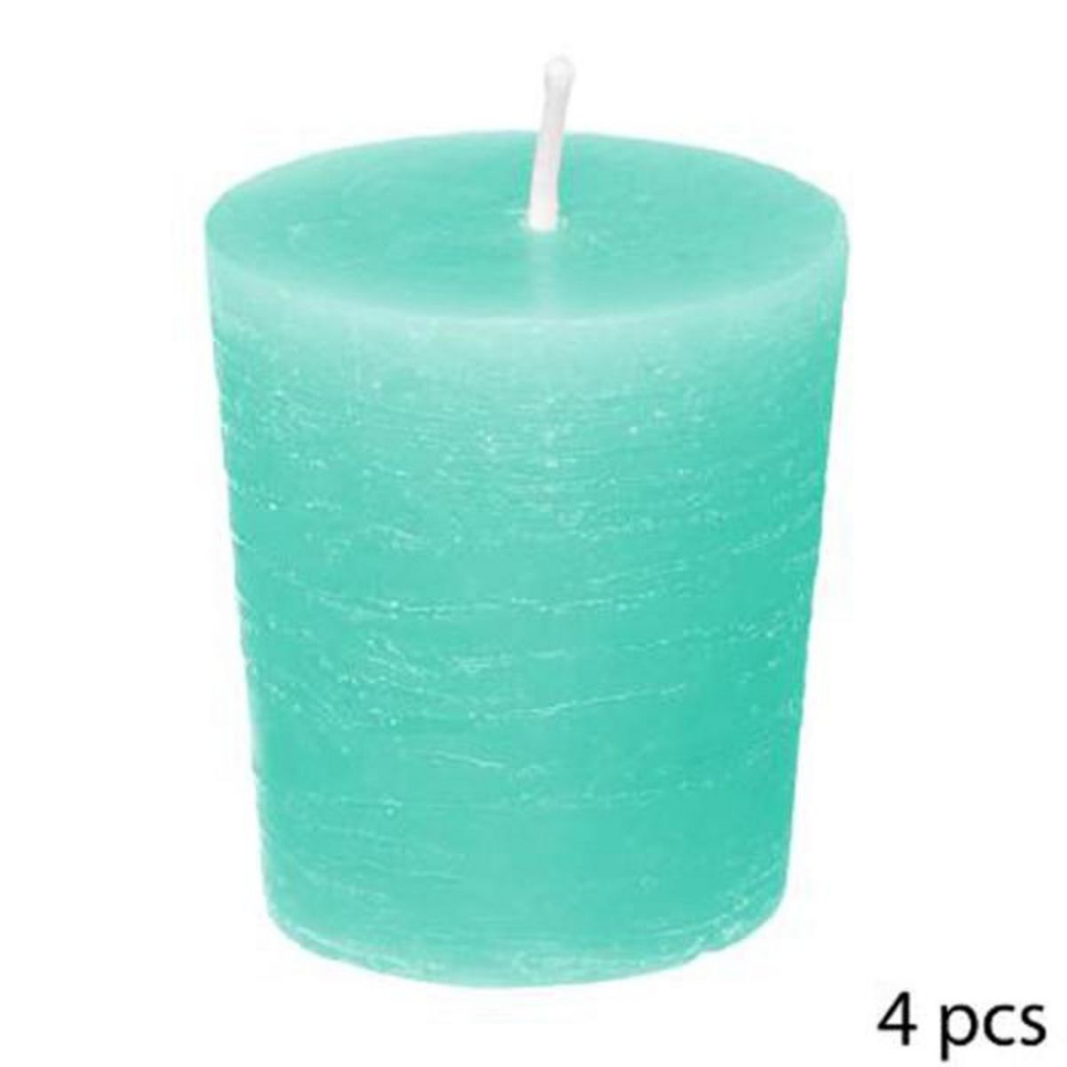 COMPTOIR DE LA BOUGIE Lot de 4 Bougies Votives Parfumées  Elea  48g Coco Citron