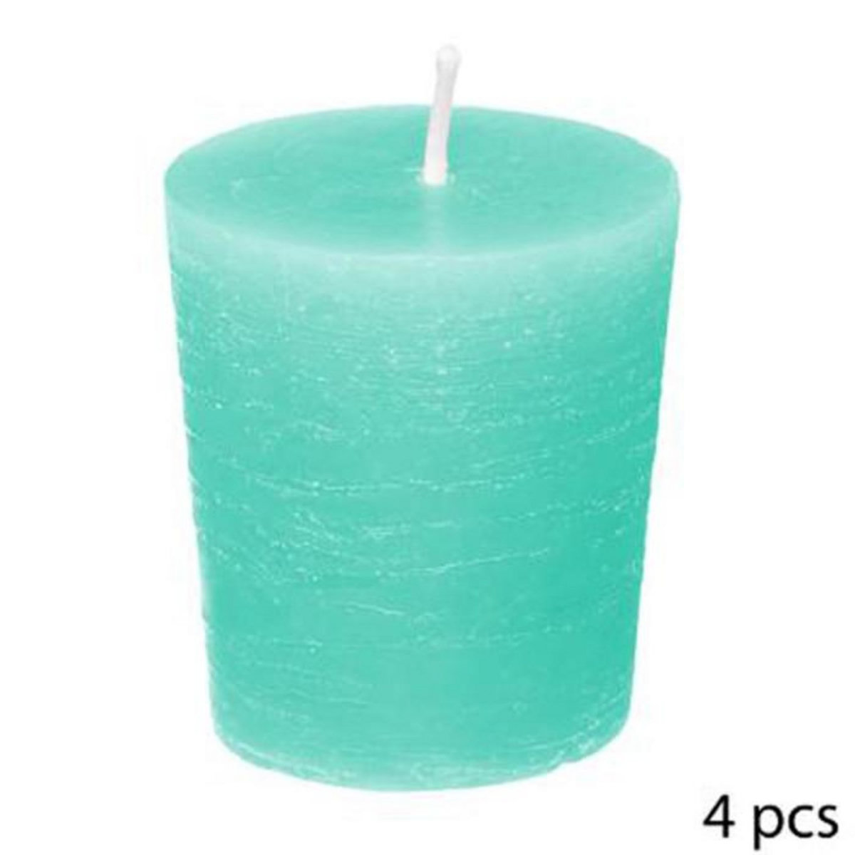 COMPTOIR DE LA BOUGIE Lot de 4 Bougies Votives Parfumées  Elea  48g Coco Citron
