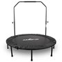 Voir la diapositive 1 : JUMP4FUN Mini Trampoline Fitness Jump4fun Pliable Double-Bar - Ø122cm