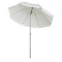 Voir la diapositive 1 : OUTSUNNY Parasol inclinable octogonal de jardin Ø 2,2 x 2,3 H m métal polyester crème