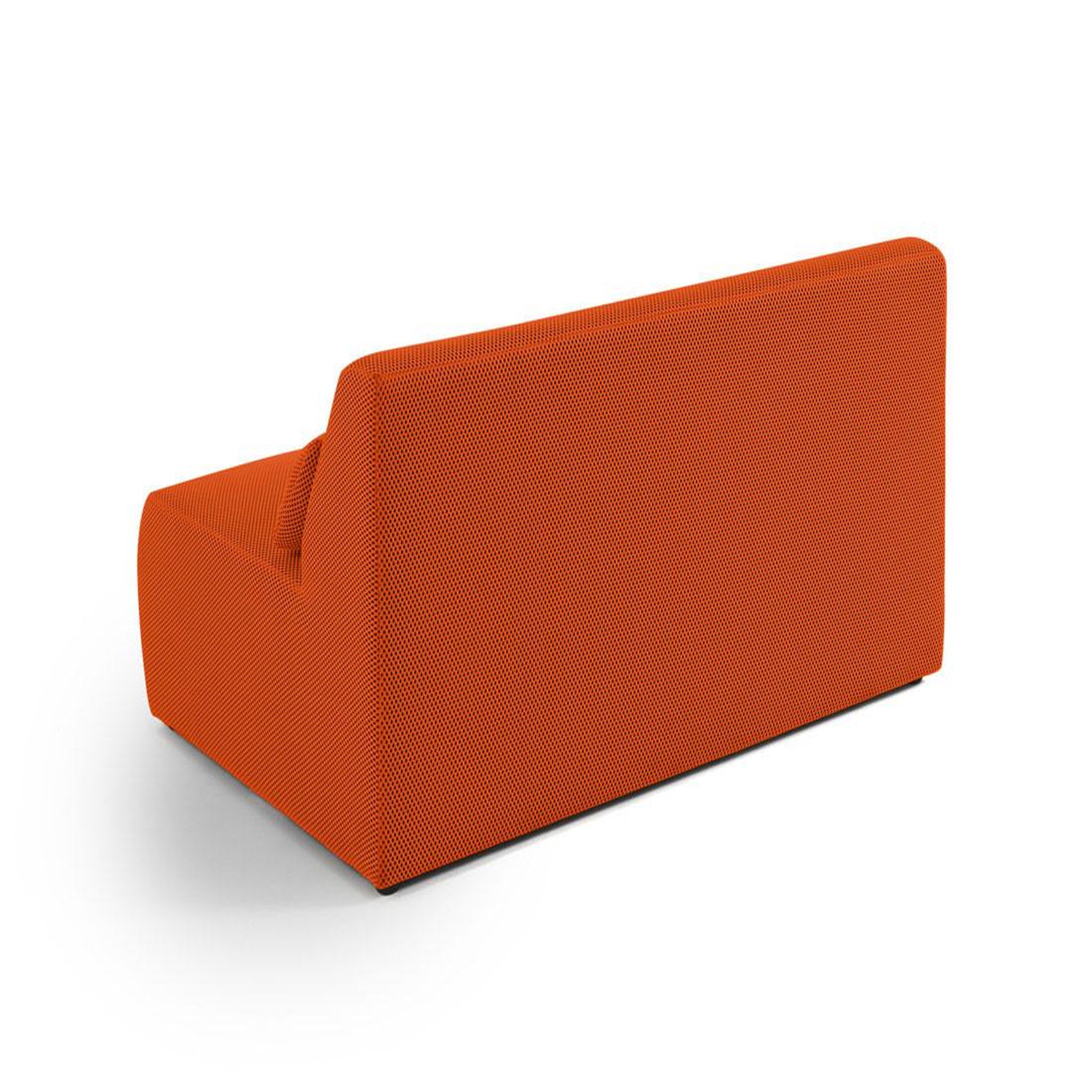 Voir la diapositive 4 : LISA DESIGN Onyx - canapé droit 2 places - en tissu mailles 3d
