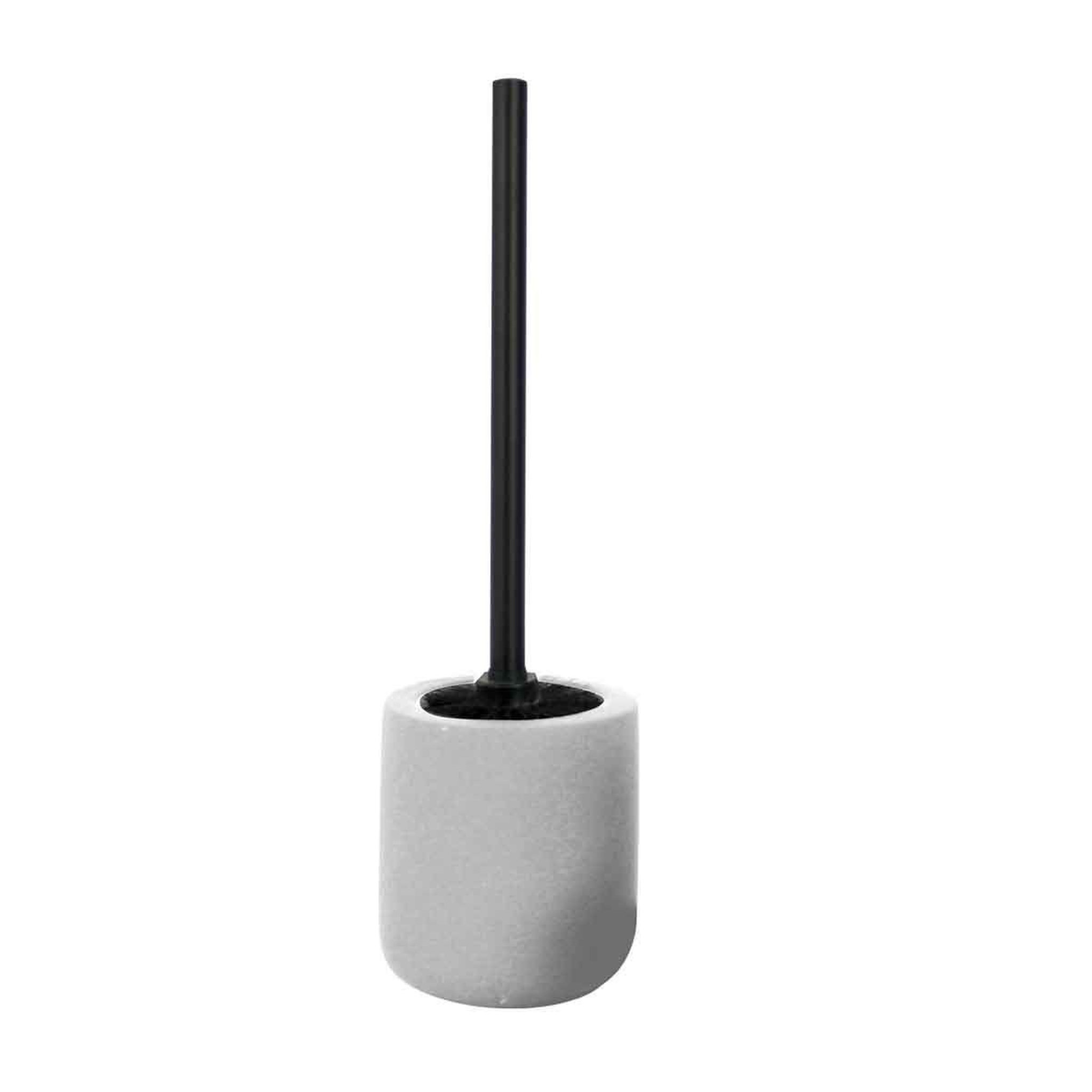 Douceur d'Intérieur Brosse wc unie soft touch  mambo  38cm blanc