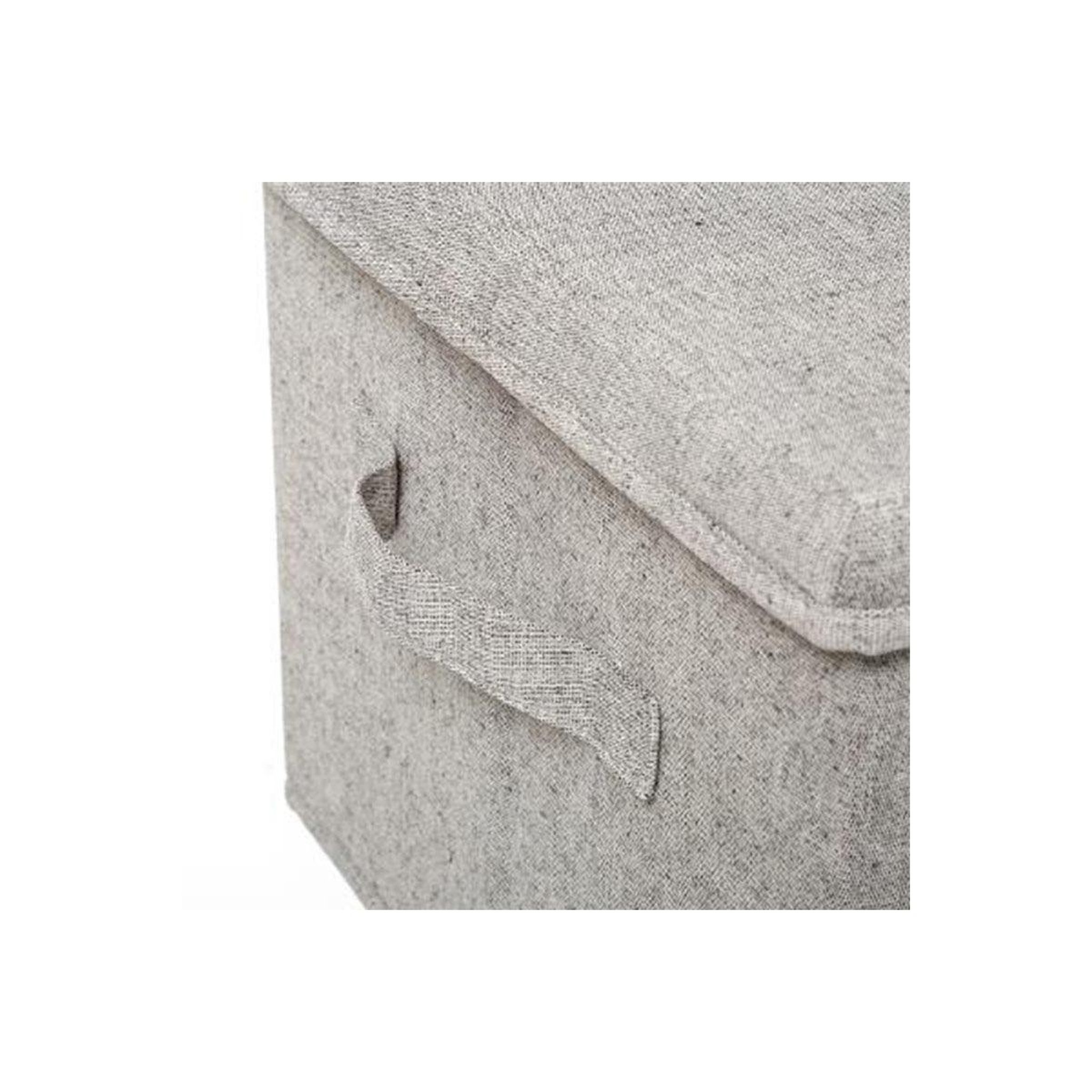Voir la diapositive 5 : FIVE Boîte de Rangement  Couvercle  31x35cm Beige