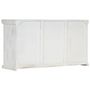Voir la diapositive 4 : VIDAXL Buffet Blanc 140x40x74 cm Bois de manguier massif