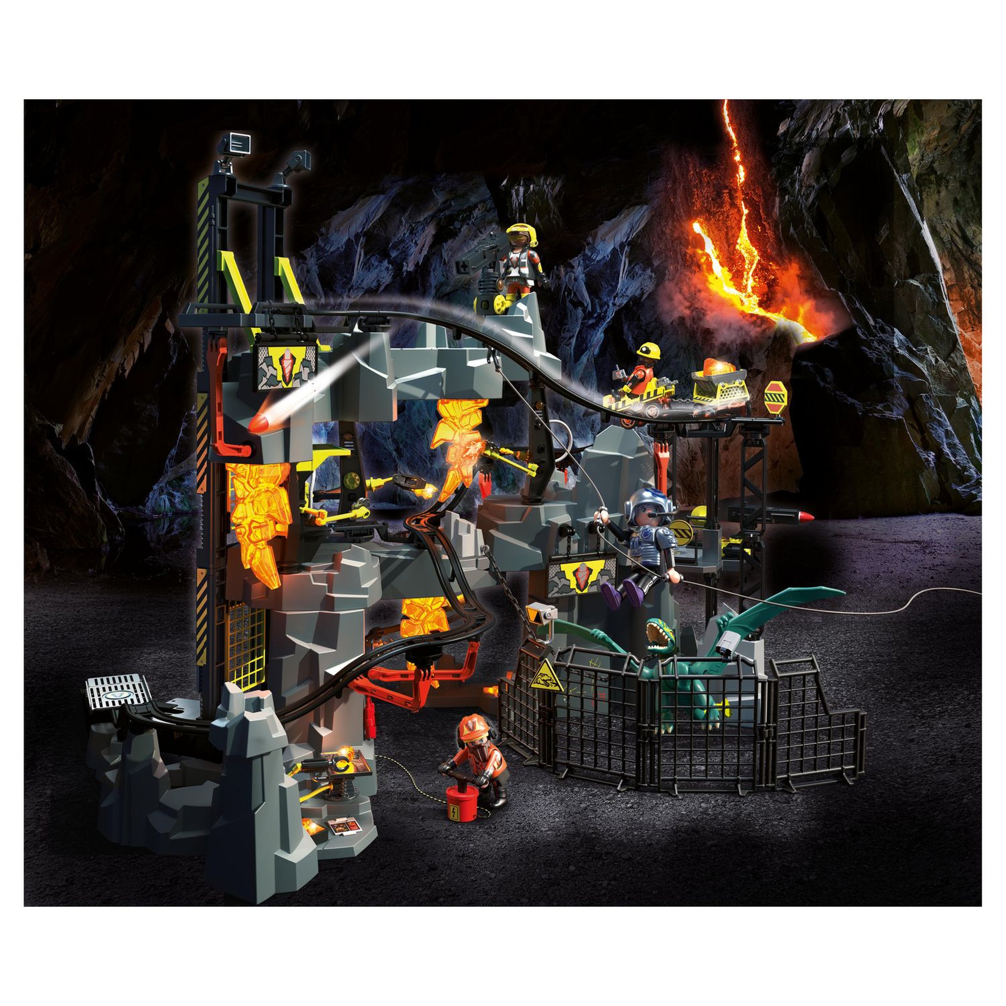 Voir la diapositive 9 : PLAYMOBIL 70925 Dino Mine