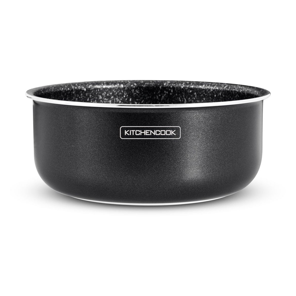 KitchenCook Batterie de cuisine 8 pièces induction gris titane