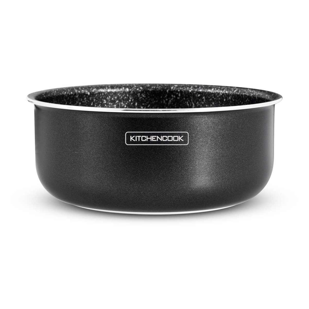 KitchenCook Batterie de cuisine 8 pièces induction gris titane