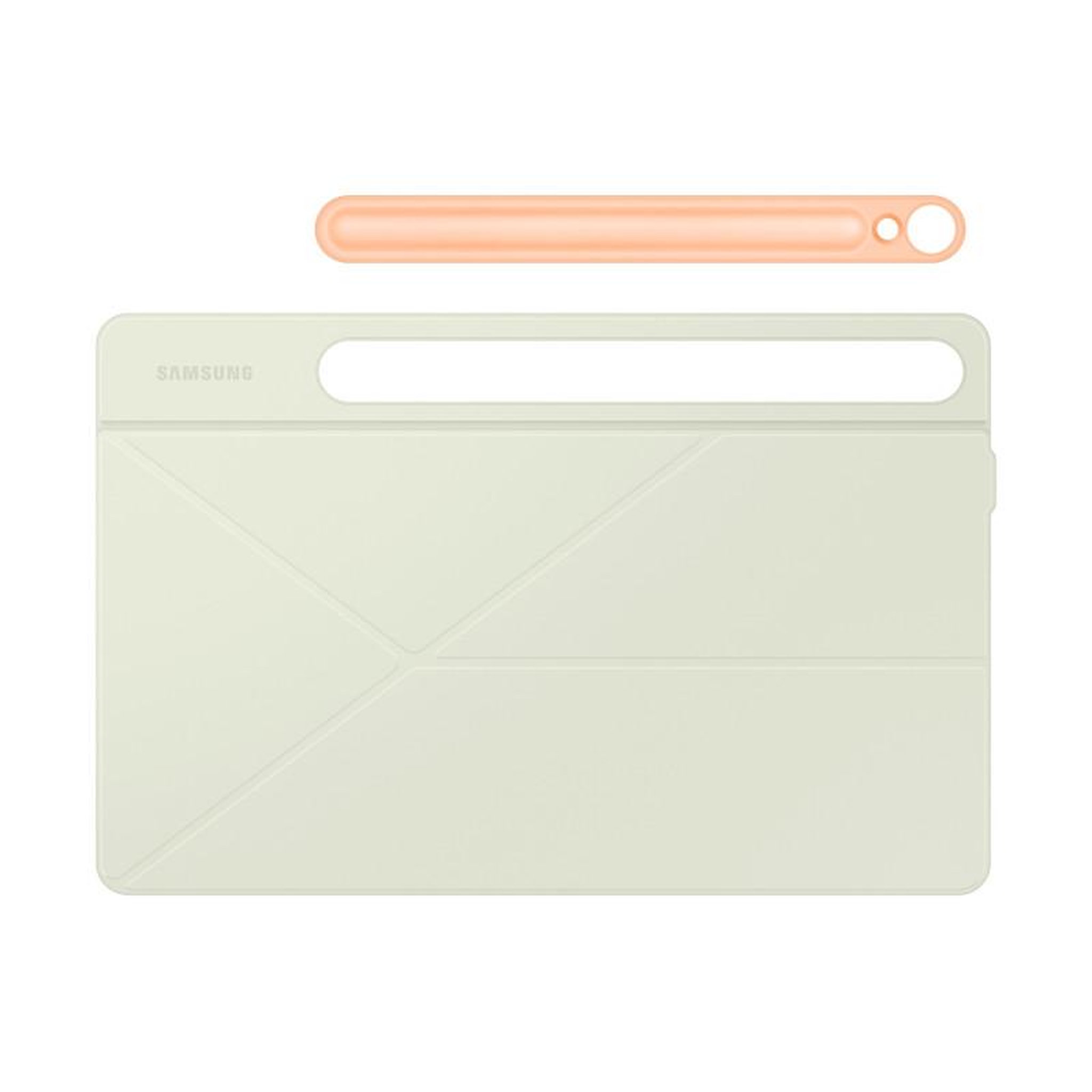Voir la diapositive 3 : Samsung Housse Tablette Samsung Smart Book Cover pour Galaxy Tab S9 Tab S9FE Orange