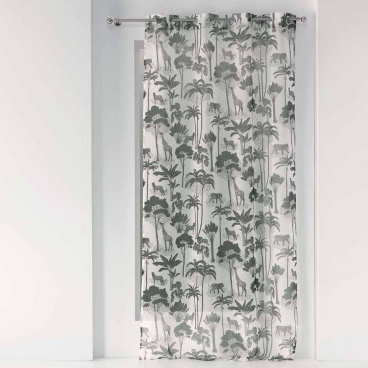 Paris Prix Rideau Voilage à Œillets  Manapany  140x240cm Kaki