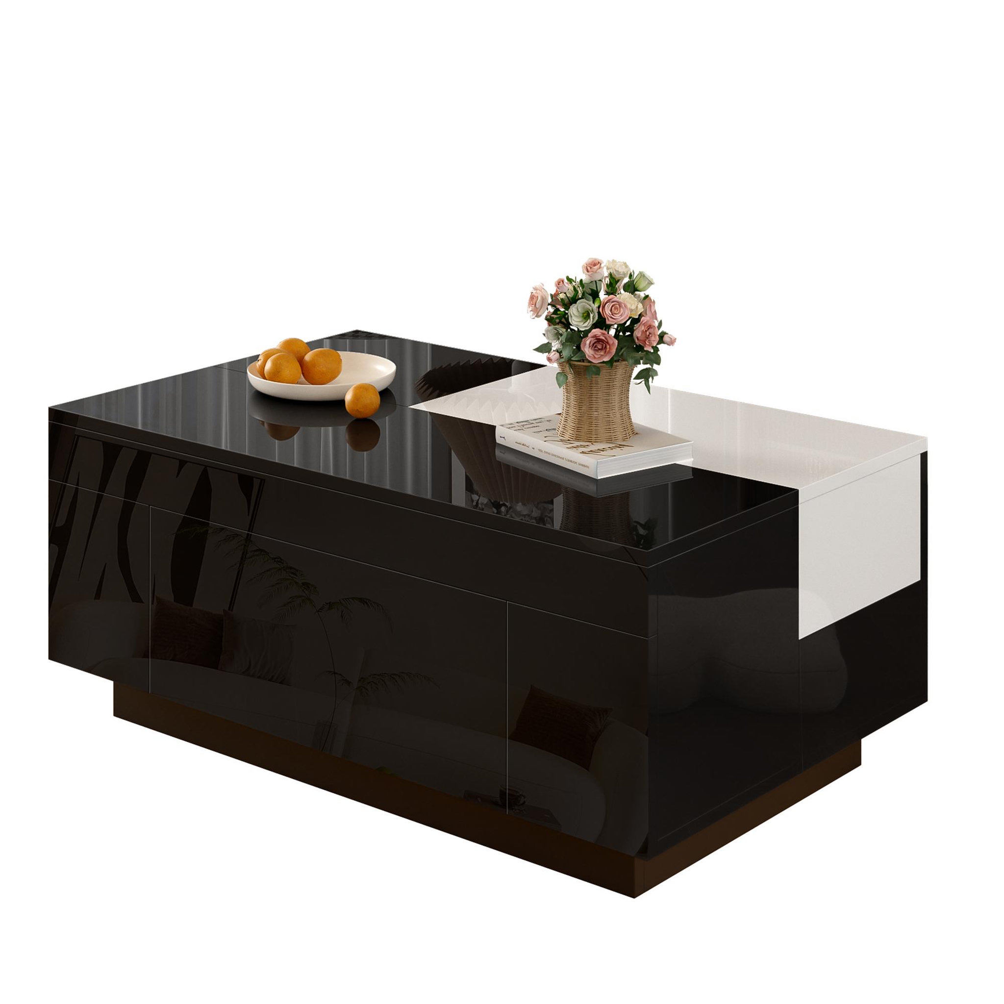 MERAX Table basse. Coloris disponibles : Noir