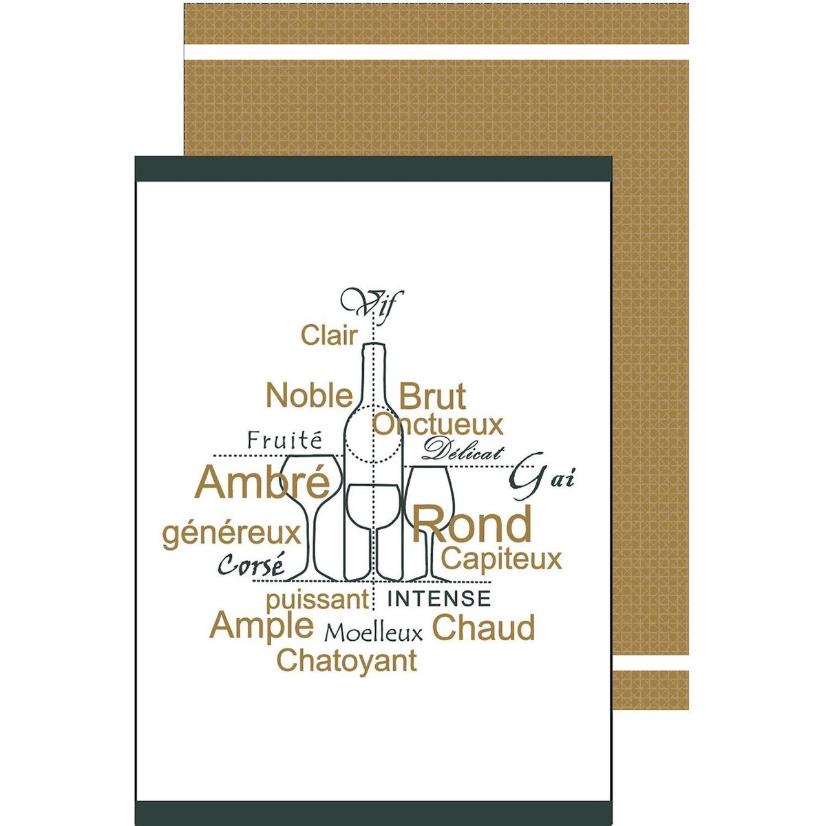 Les Ateliers du Linge Torchons 100% coton