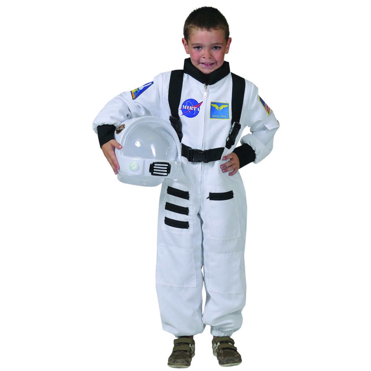 FUNNY FASHION Costume Astronaute - 6/8 ans (116 à 128 cm)