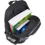 Voir la diapositive 4 : ECKO Sac à dos 1 compartiment noir et rouge TRENDY