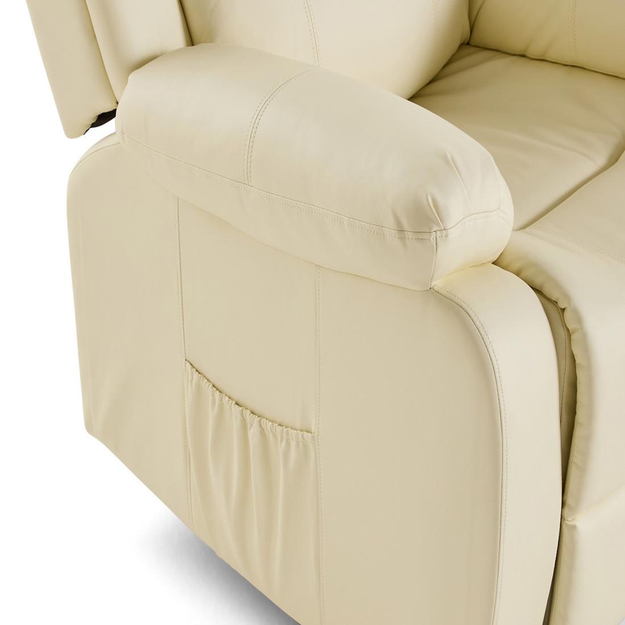 Voir la diapositive 4 : BEST MOBILIER Armand - fauteuil relax électrique en simili