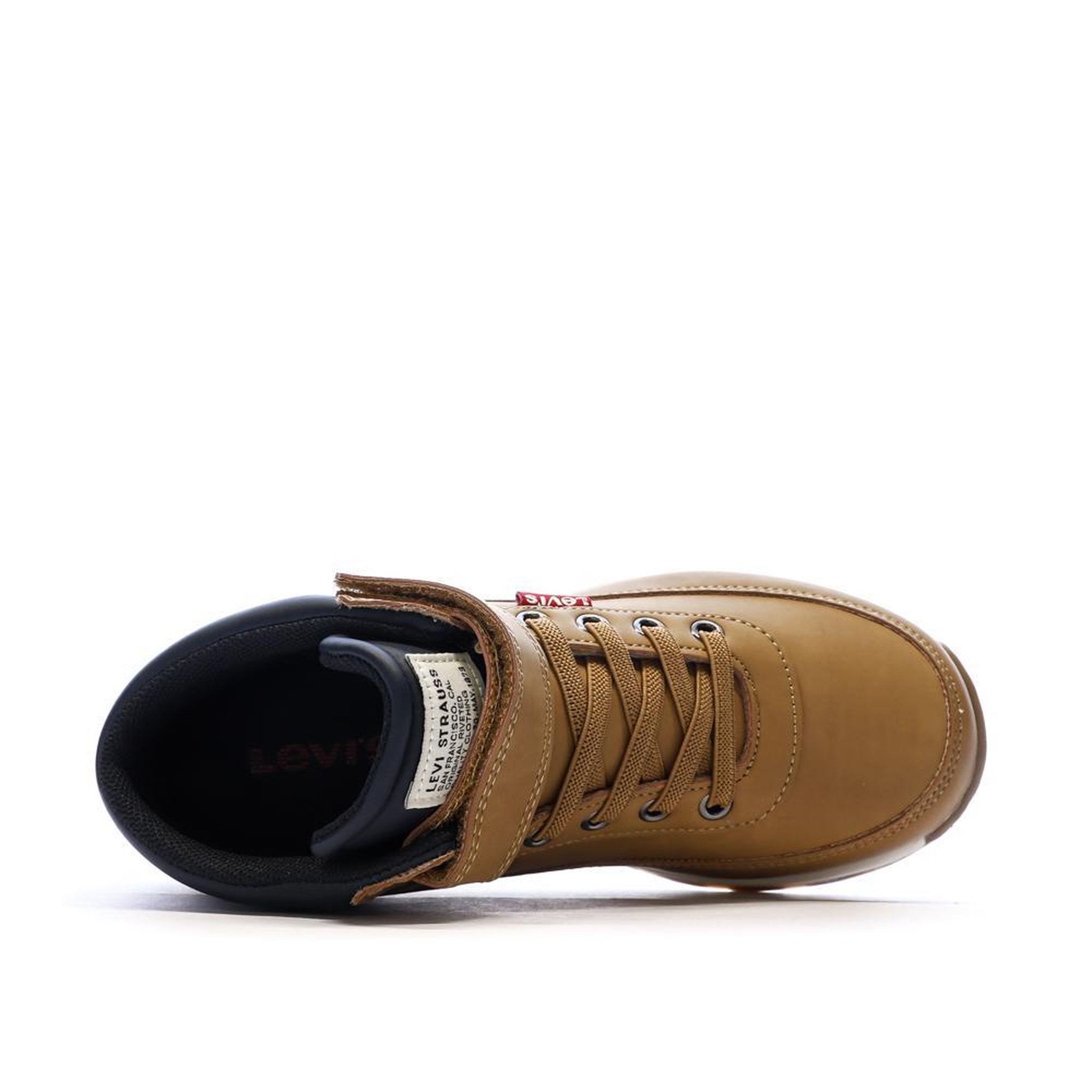 Voir la diapositive 4 : Levi's Baskets Camel Garçon  Levi's Ascot