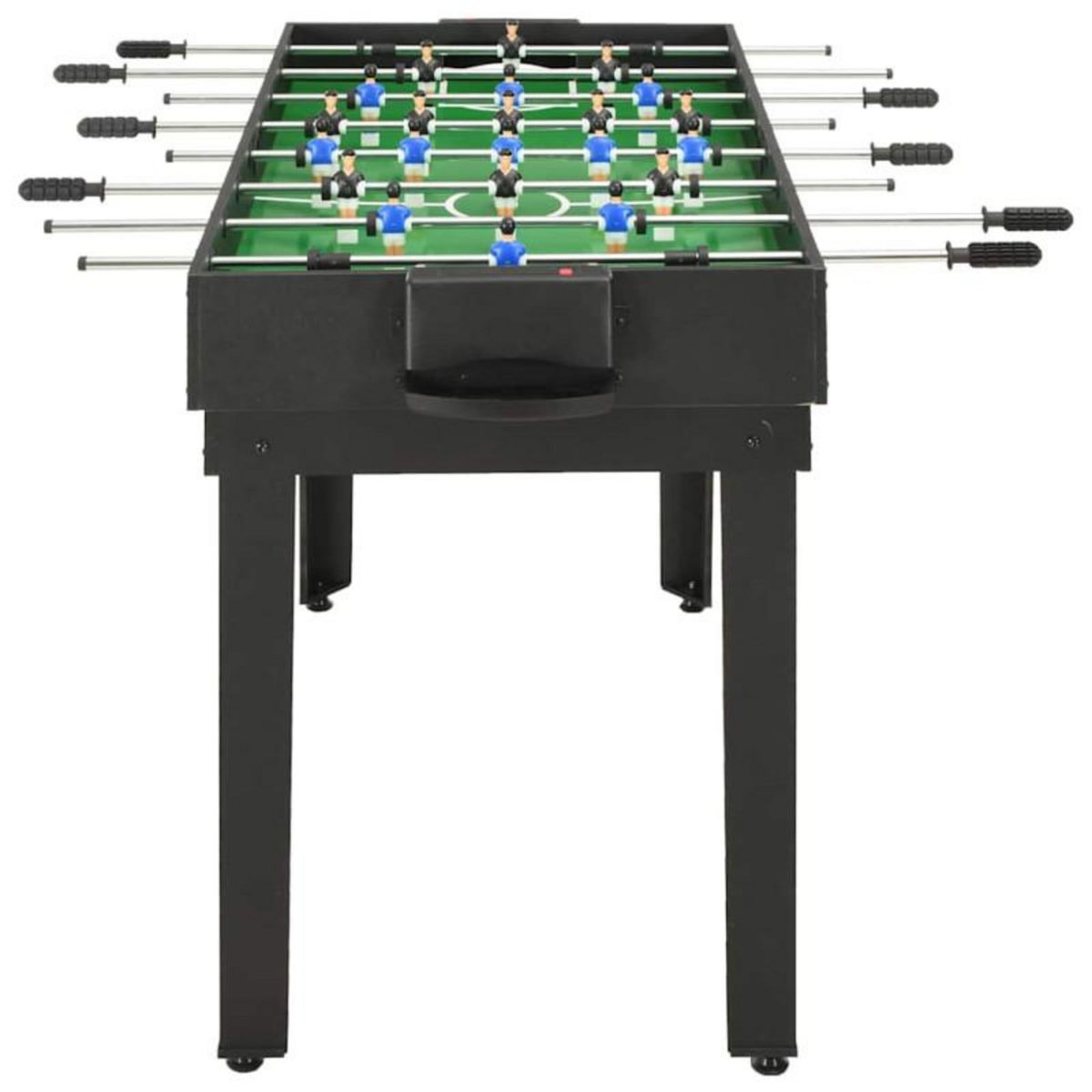 VIDAXL Table de jeu multiple 15 en 1 121x61x82 cm Noir