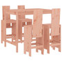 Voir la diapositive 2 : VIDAXL Ensemble de bar de jardin 5 pcs bois massif de Douglas
