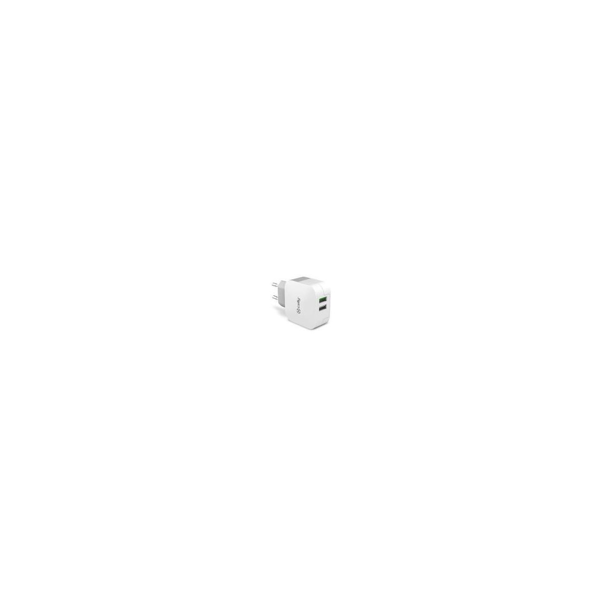 Voir la diapositive 2 : CELLY Celly TC2USBTURBO chargeur d'appareils mobiles Blanc Intérieure