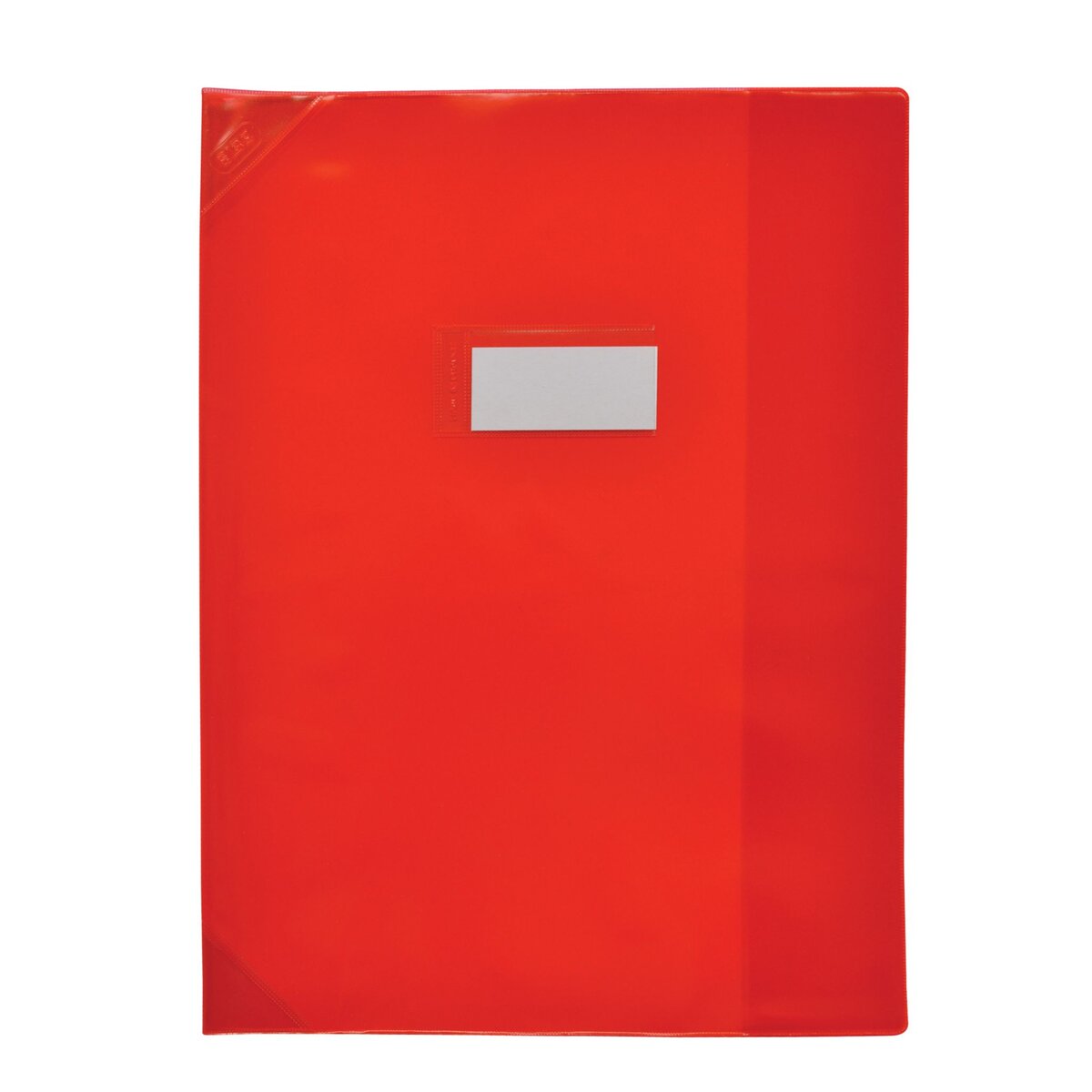 ELBA  Protège cahiers 24x32cm Strong line rouge translucide