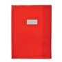 ELBA  Protège cahiers 24x32cm Strong line rouge translucide