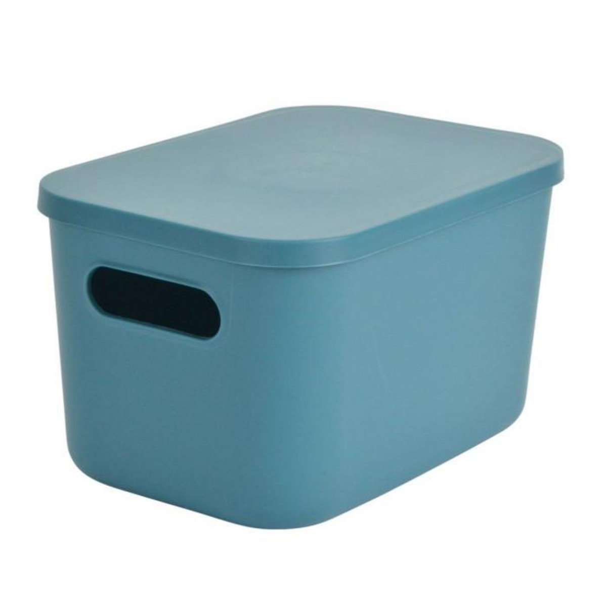 Paris Prix Boîte de Rangement Avec Couvercle  Iris  4,5L Emeraude