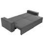 Voir la diapositive 4 : BEST MOBILIER Cezanne - canapé droit 3 places convertible avec coffre en velours côtelé