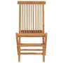 Voir la diapositive 3 : VIDAXL Chaises pliables de jardin lot de 2 Bois de teck solide