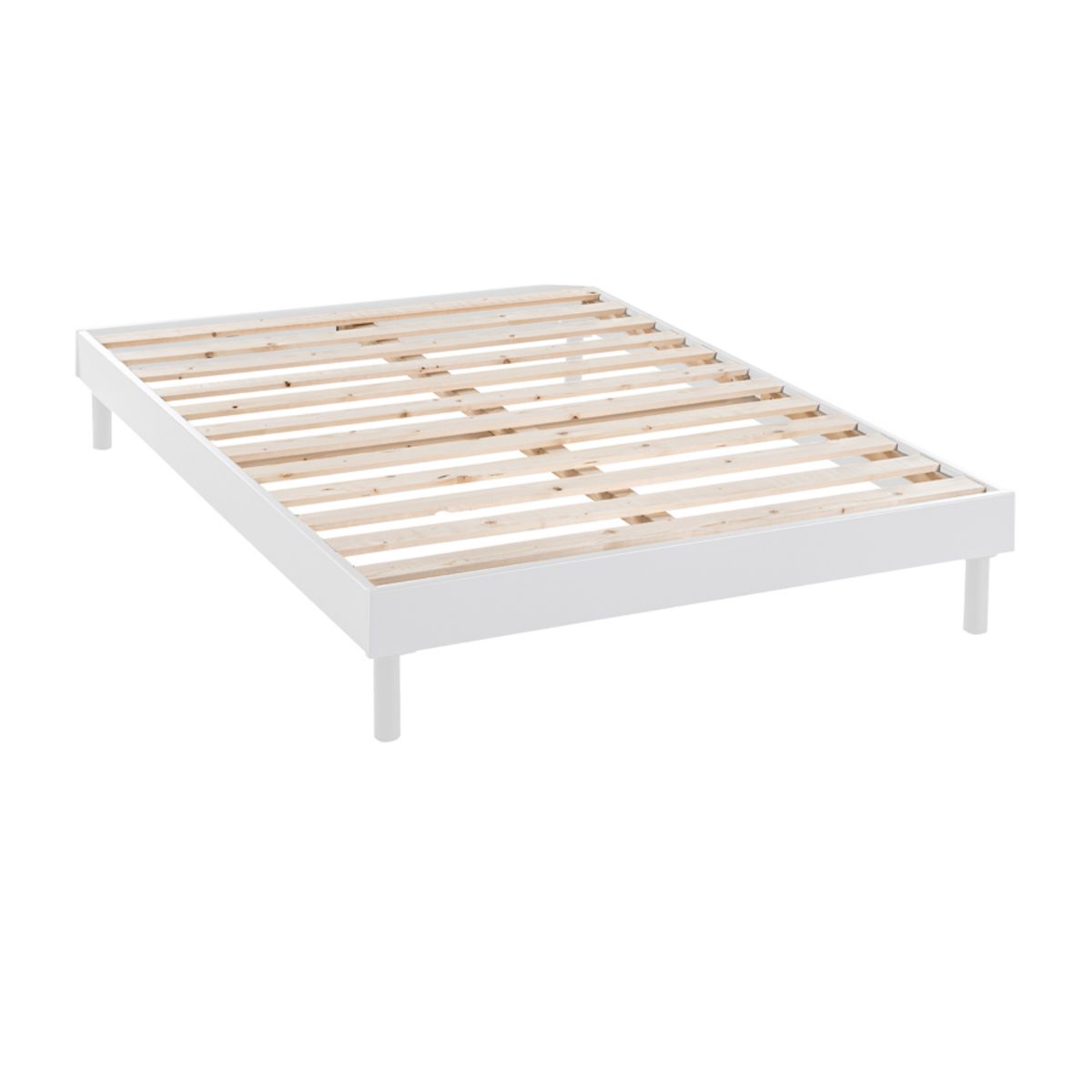 Sommier en kit 140x190 cm montage rapide KITTY 