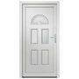 Voir la diapositive 3 : VIDAXL Porte d'entree blanc 88x190 cm PVC