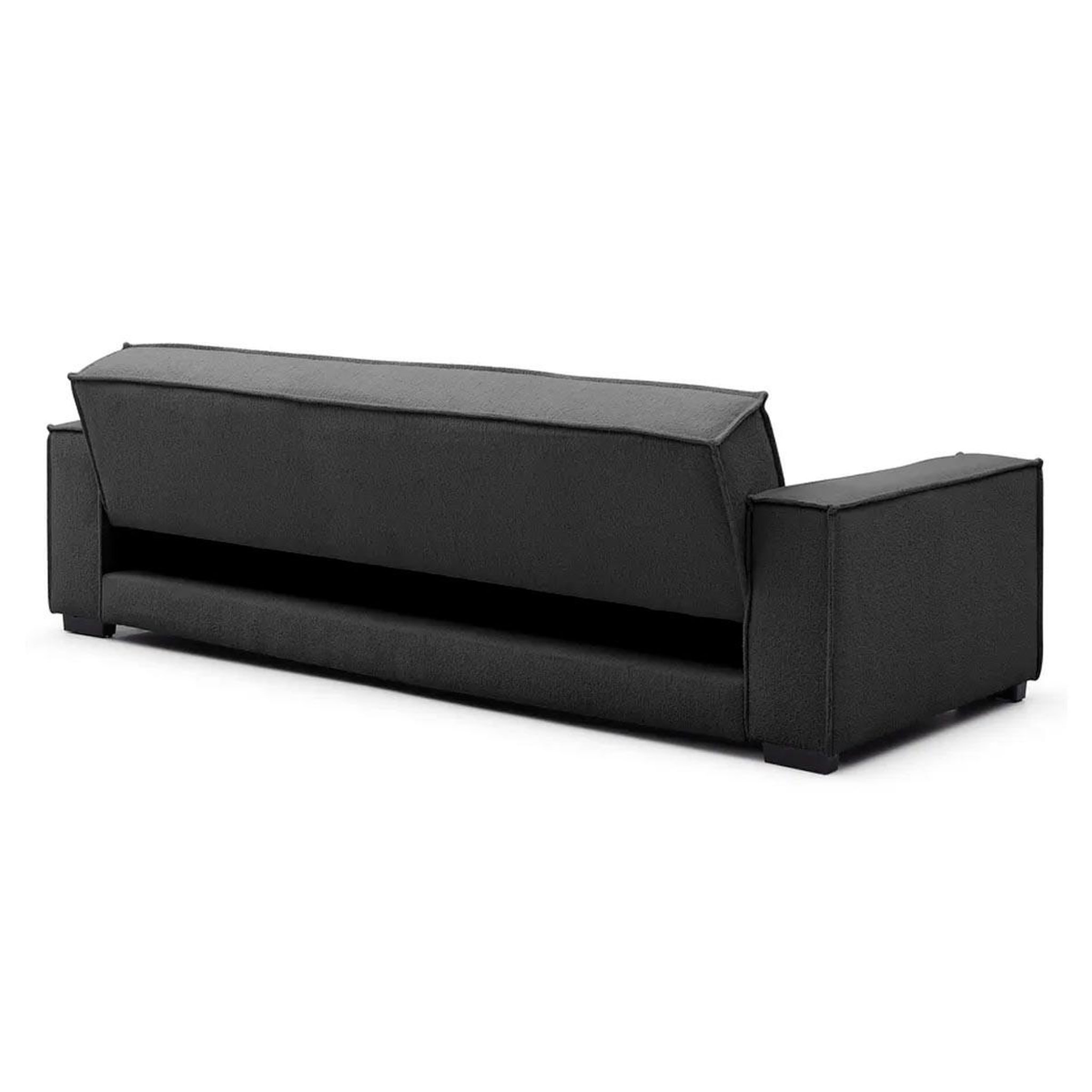 Voir la diapositive 4 : Paris Prix Canapé convertible 3 places  dylan  230cm gris