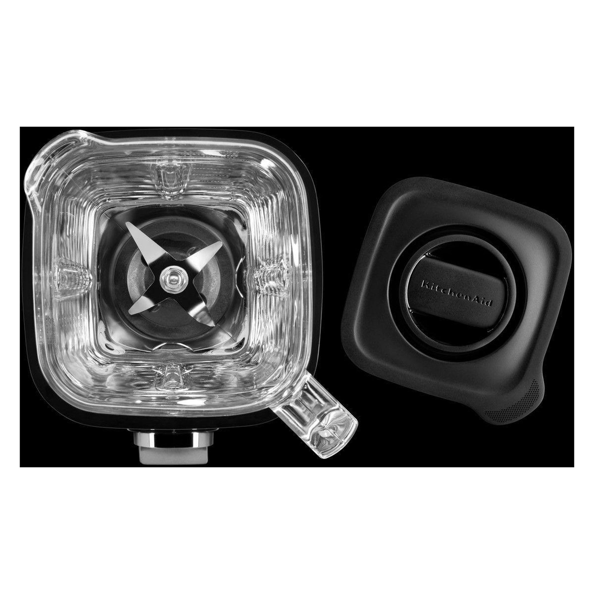 Voir la diapositive 4 : KitchenAid Blender k400 noir onyx