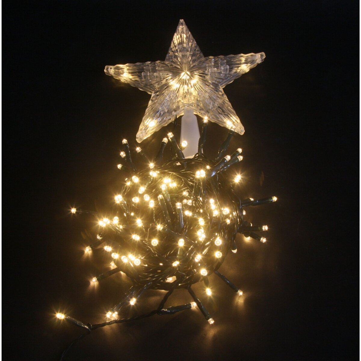 LED Guirlande Lumineuse 2PCS Guirlandes Lumineuses Étoile Noël