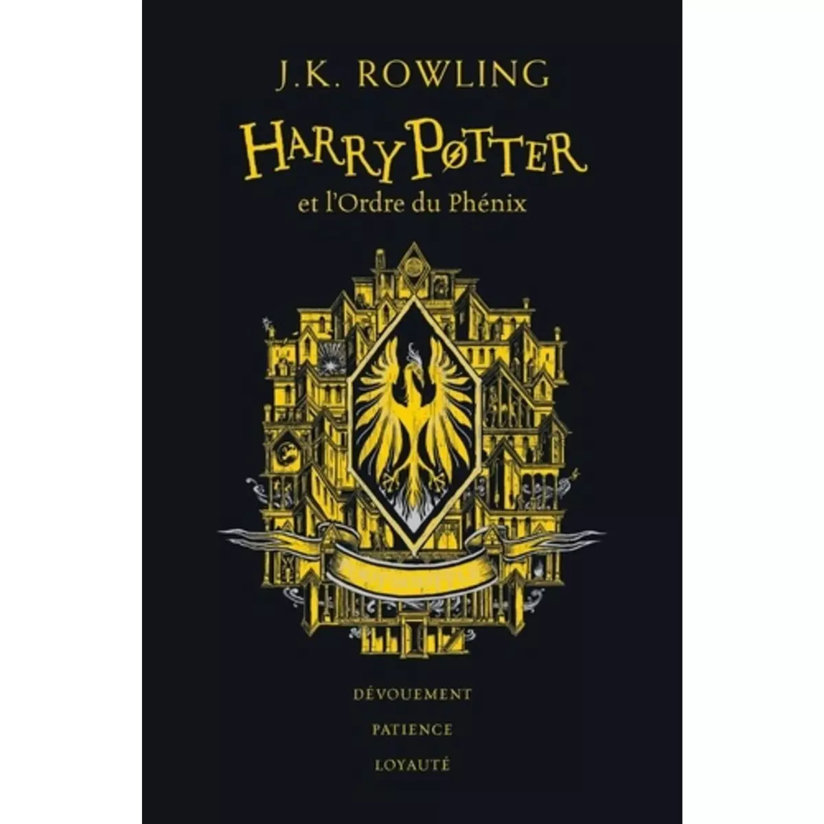  HARRY POTTER TOME 5 : HARRY POTTER ET L'ORDRE DU PHENIX (POUFSOUFFLE). EDITION COLLECTOR, Rowling J.K.