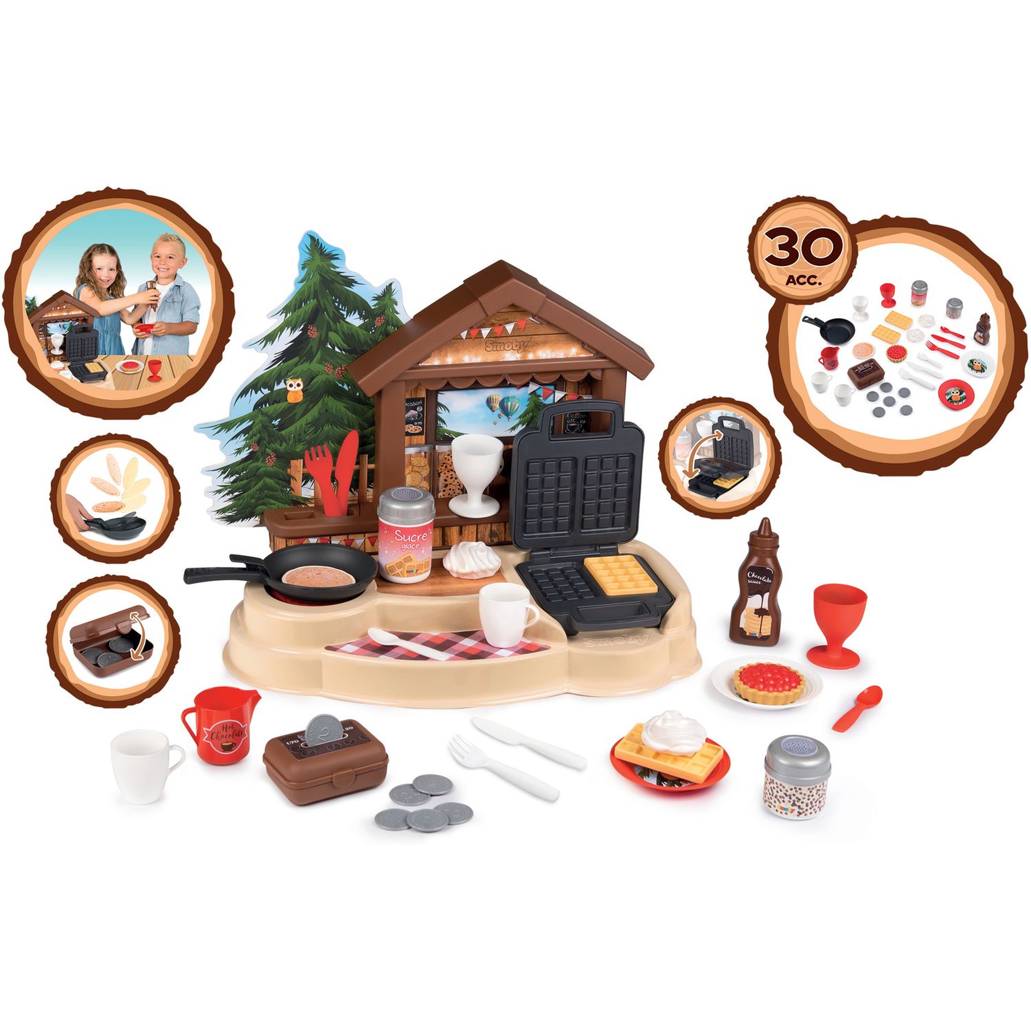 Voir la diapositive 3 : SMOBY Chalet gourmand