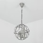 Voir la diapositive 2 : Paris Prix Suspension en Métal Design  Vénus  34cm Gris