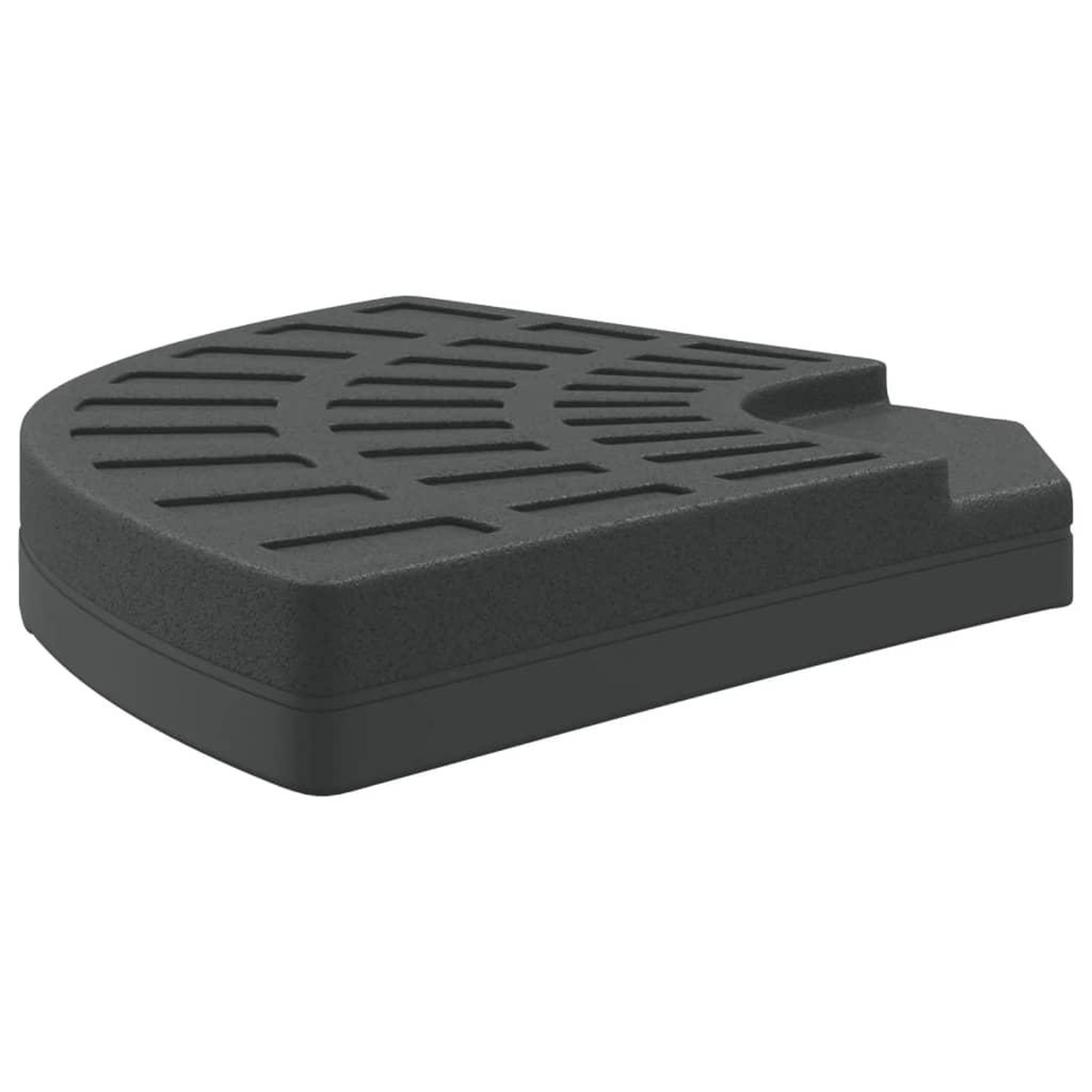Voir la diapositive 5 : VIDAXL Poids de base de parasol et poignee pour parasols a pied croise