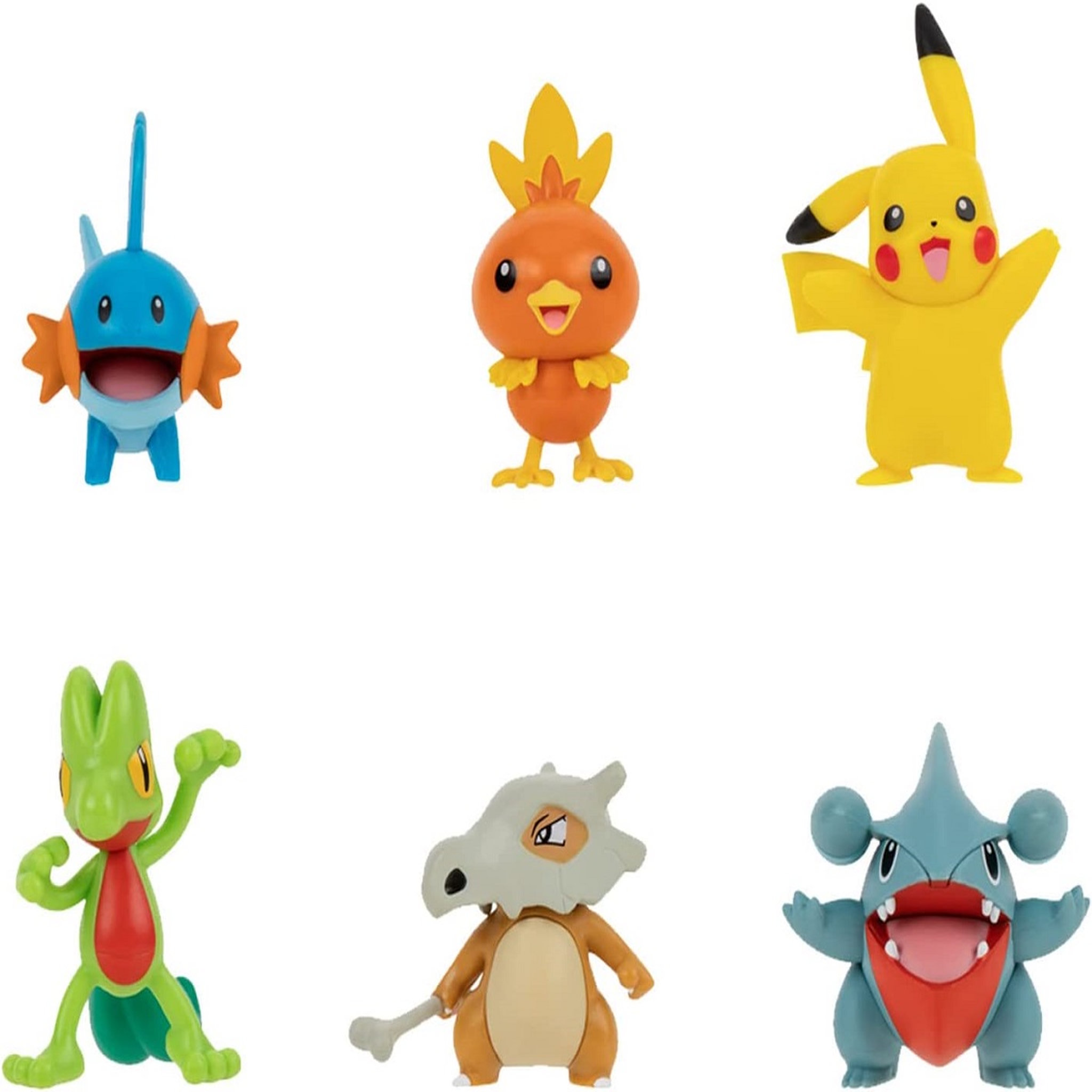 Voir la diapositive 2 : BANDAI Pack de 6 figurines Pokémon Collection n°4