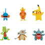 Voir la diapositive 2 : BANDAI Pack de 6 figurines Pokémon Collection n°4